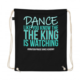 "Dance Like You Know" APDA Drawstring Bag (Teal)