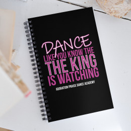 "Dance like you know" APDA Notebook (Pink)