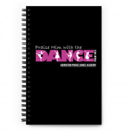 "Praise Him with the dance" APDA Notebook (Pink)
